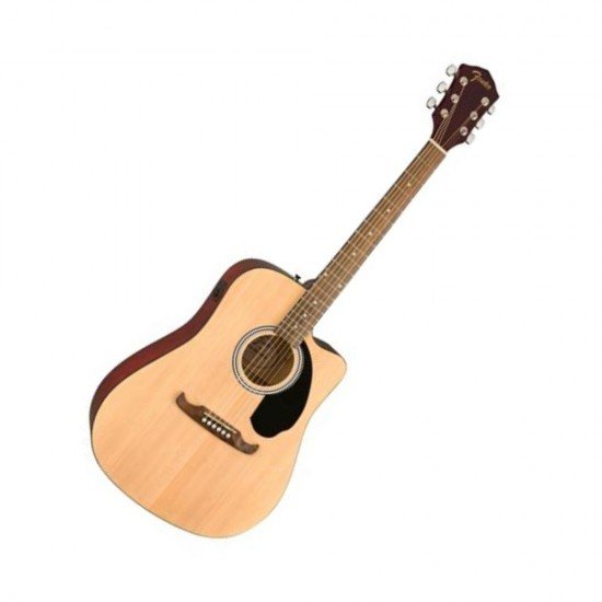 Fender 0971113221 - FA-125CE Dreadnought Acoustic Guitar with Walnut Fingerboard - Natural Fender 0971113221 - FA-125CE Dreadnought Acoustic Guitar with Walnut Fingerboard - Natural