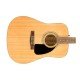 Fender FA-115 Dreadnought Acoustic Guitar Pack in Black w/Bag Picks Strap Strings Fender FA-115 Dreadnought Acoustic Guitar Pack in Black w/Bag Picks Strap Strings