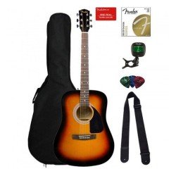 Fender FA-115 - 0971210532 Dreadnought Acoustic Guitar Pack - Sunburst
