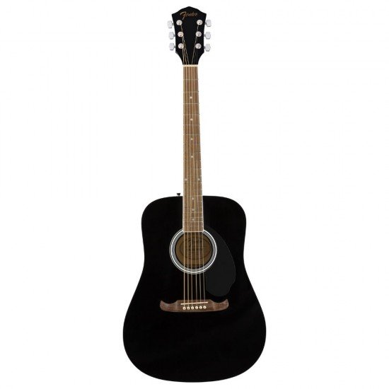 Fender FA-125 Dreadnought Acoustic Guitar Black Fender FA-125 Dreadnought Acoustic Guitar Black