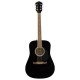Fender FA-125 Dreadnought Acoustic Guitar Black Fender FA-125 Dreadnought Acoustic Guitar Black