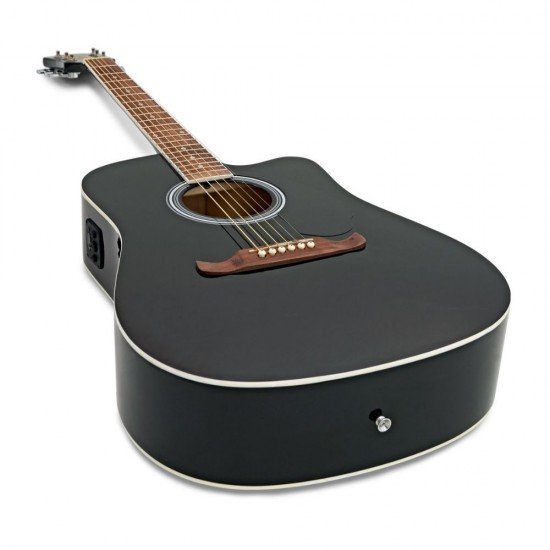 Fender FA-125 Dreadnought Acoustic Guitar Black Fender FA-125 Dreadnought Acoustic Guitar Black