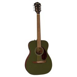 Fender 0971252576 FA-230E FSR Limited Edition Concert Electro Acoustic Guitar, Olive