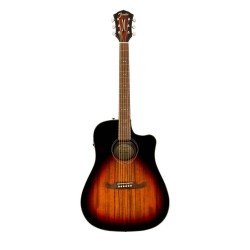 Fender 0971313050 Limited Edition FA-325CE Dao Exotic Electro Acoustic Guitar - 3-Tone Sunburst