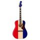 Fender 0971712398 Buck Owens Kingman Electric Guitar - Red White and Blue
Fender 0971712398 Buck Owens Kingman Electric Guitar - Red White and Blue