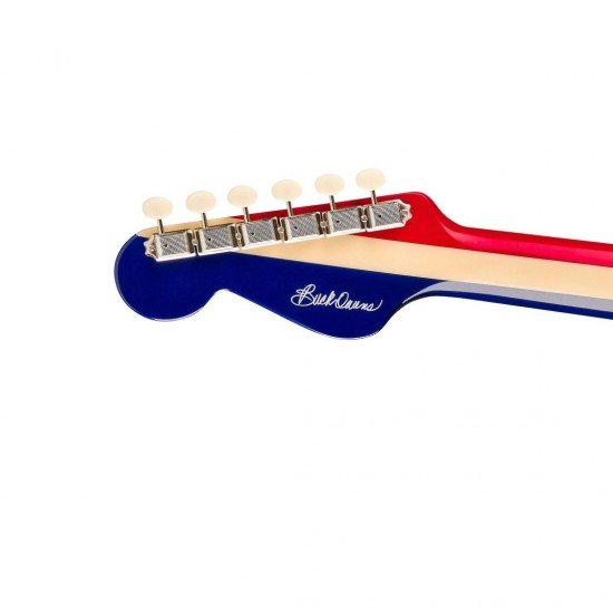 Fender 0971712398 Buck Owens Kingman Electric Guitar - Red White and Blue
Fender 0971712398 Buck Owens Kingman Electric Guitar - Red White and Blue