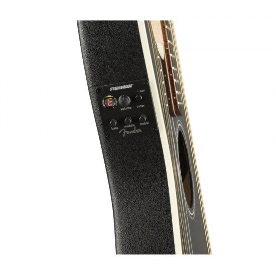 Fender Stratacoustic Electro Acoustic Guitar 0971983006 - Black