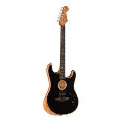 Fender American Acoustasonic Stratocaster 972023206 Electric Guitar - Black