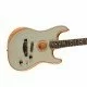 Fender American Acoustasonic Stratocaster 972023272 Electric Guitar - Transparent Sonic Blue Fender American Acoustasonic Stratocaster 972023272 Electric Guitar - Transparent Sonic Blue