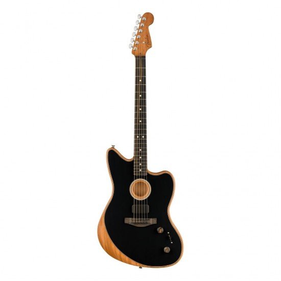Fender Limited Edition American Acoustasonic Jazzmaster 972313206 Electric Guitar - Black Fender Limited Edition American Acoustasonic Jazzmaster 972313206 Electric Guitar - Black