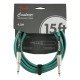 Fender 0990571046 Contour Series Instrument Cables - Sherwood Green Fender 0990571046 Contour Series Instrument Cables - Sherwood Green