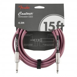 Fender 0990571066 Contour Series Instrument Cables - Burgundy Mist