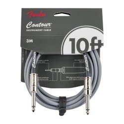 Fender 0990571124 Contour Series Instrument Cables - Inca Silver