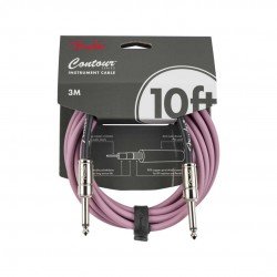 Fender 0990571802 Contour Series Instrument Cables 18.6Ft - Lake Placid Blue