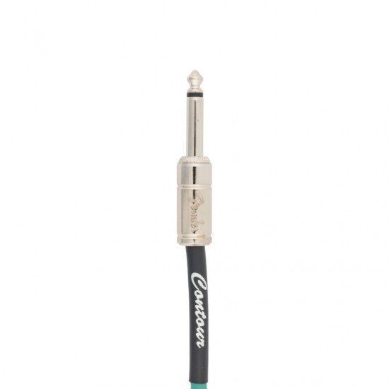 Fender 0990573046 Contour Series Coil Instrument Cables - Sherwood Green Fender 0990573046 Contour Series Coil Instrument Cables - Sherwood Green