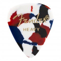 Fender 1980351950 Classic Celluloid Picks 351 Shape - 12 Count