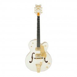 Gretsch G6136T 2401513805 Hollow Body Guitar - White Lacquer