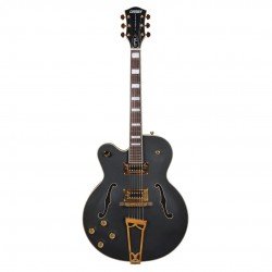 Gretsch G5191BK 2516020506 Hollow Body Guitar - Matte Black