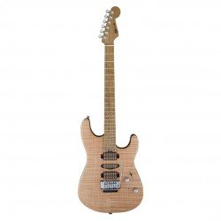 Charvel 2865434701 Guthrie Govan Signature HSH, Caramelized Flame Maple Fingerboard Guitar - Natural Flame
