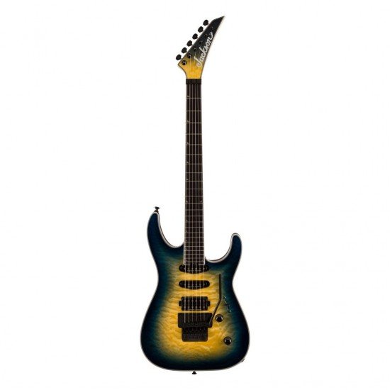 Jackson 2914327586 Pro Plus Series Electric Guitar - Amber Blue Burst Jackson 2914327586 Pro Plus Series Electric Guitar - Amber Blue Burst