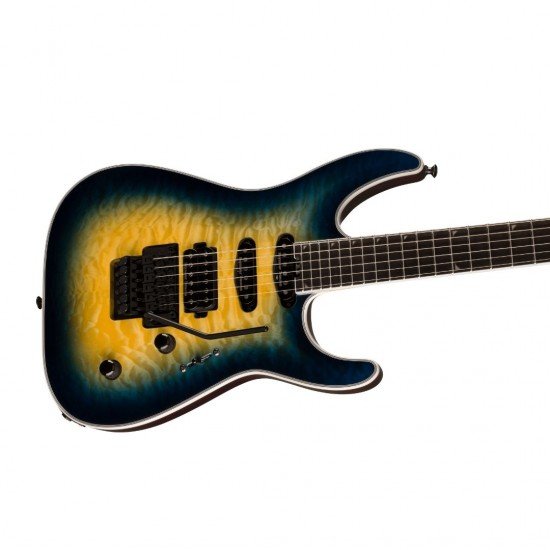 Jackson 2914327586 Pro Plus Series Electric Guitar - Amber Blue Burst Jackson 2914327586 Pro Plus Series Electric Guitar - Amber Blue Burst
