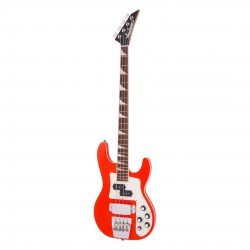 Jackson 2916654637 X Series Concert Bass Guitar - Rocket Red