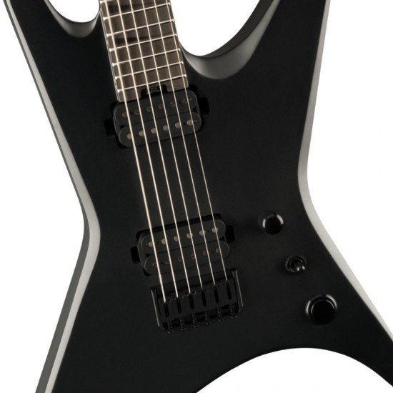 Jackson 2919261568 Pro Plus XT Warrior WR HT6 Baritone Electric Guitar - Satin Black Jackson 2919261568 Pro Plus XT Warrior WR HT6 Baritone Electric Guitar - Satin Black