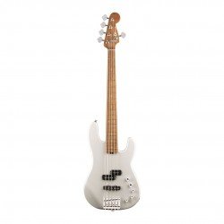 Charvel 2965068576 Pro-Mod San Dimas® Bass PJ V Electric Guitar -  Platinum Pearl