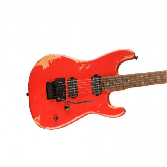 Charvel 2965201303 Pro-Mod Relic San Dimas Style 1 HH FR PF Electric Guitar - Weathered Black Charvel 2965201303 Pro-Mod Relic San Dimas Style 1 HH FR PF Electric Guitar - Weathered Black