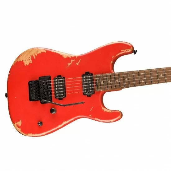 Charvel 2965201380 Pro-Mod Relic San Dimas® Style 1 HH FR PF Electric Guitar - Orange Charvel 2965201380 Pro-Mod Relic San Dimas® Style 1 HH FR PF Electric Guitar - Orange