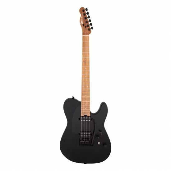 Charvel 2966511503 Pro-Mod So-Cal Style 2 24 HH 2PT CM Ash Electric Guitar - Black Ash Charvel 2966511503 Pro-Mod So-Cal Style 2 24 HH 2PT CM Ash Electric Guitar - Black Ash