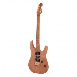 Charvel 2969434557 Pro-Mod DK24 HSH 2PT CM Mahogany Electric Guitar -  Natural