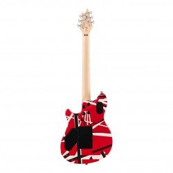 EVH 5107702315 Wolfgang® Special Striped Electric Guitar -  Red with Black and White Stripes