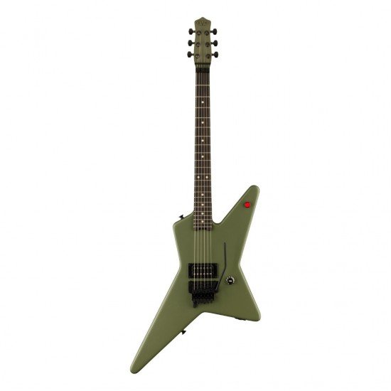 EVH 5108007520 Limited Edition Star Electric Guitar - Matte Army Drab EVH 5108007520 Limited Edition Star Electric Guitar - Matte Army Drab