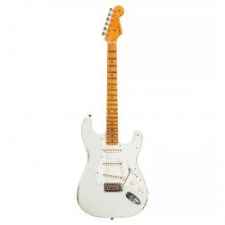 Fender 9235001501 Custom Shop Limited-edition Fat '50s Strat Relic - Aged India Ivory
