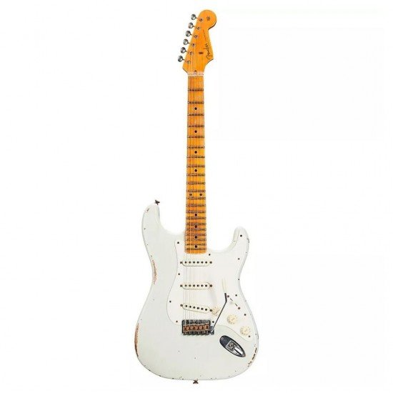 Fender 9235001501 Custom Shop Limited-edition Fat '50s Strat Relic - Aged India Ivory Fender 9235001501 Custom Shop Limited-edition Fat '50s Strat Relic - Aged India Ivory