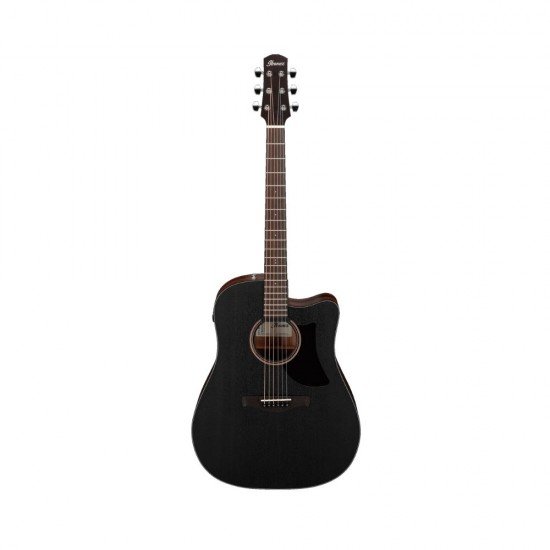 Ibanez AAD190CEWKH Advanced Acoustic-electric Guitar - Weathered Black