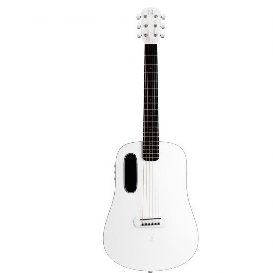 LAVA ME Blue Lava 36″ Smart Guitar with Air Flow Bag – Sail White LAVA ME Blue Lava 36″ Smart Guitar with Air Flow Bag – Sail White