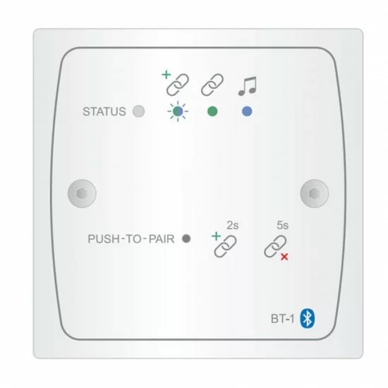 Cloud BT-1FW Bluetooth Active Facility Input Plate - White Cloud BT-1FW Bluetooth Active Facility Input Plate - White