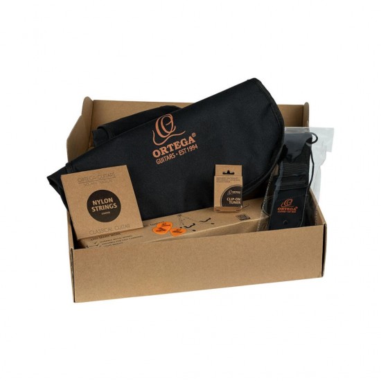 Ortega RPPC34 Picker's Pack Acoustic Guitar - Catalpa Natural
Ortega RPPC34 Picker's Pack Acoustic Guitar - Catalpa Natural