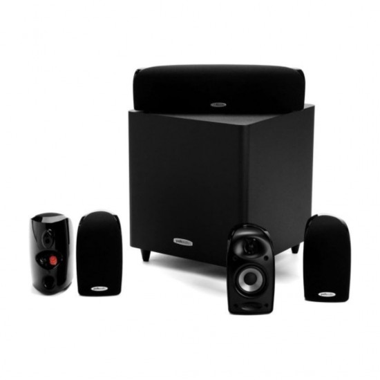 Polk Audio AM1665TL1600BK Home Theater System - Black Polk Audio AM1665TL1600BK Home Theater System - Black