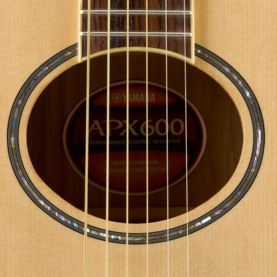 Yamaha APX600M Acoustic Electric Guitar - Natural Satin Yamaha APX600M Acoustic Electric Guitar - Natural Satin