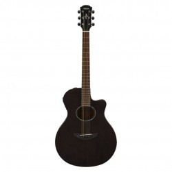 Yamaha APX600M Thinline Cutaway Acoustic Electric Guitar - Smokey Black