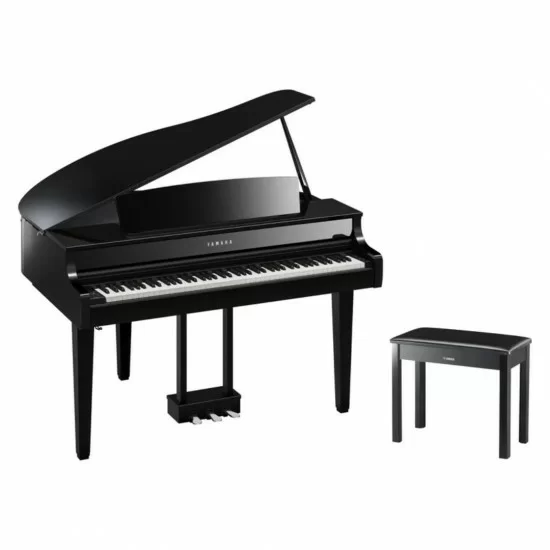 Yamaha Clavinova CLP-865GP Digital Grand Piano with Bench - Polished Ebony Yamaha Clavinova CLP-865GP Digital Grand Piano with Bench - Polished Ebony