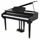 Artesiapro AG-30 Micro Grand Digital Piano Includes Bench - Black Artesiapro AG-30 Micro Grand Digital Piano Includes Bench - Black