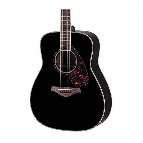 Yamaha FG720S Solid Top Acoustic Guitar Black Yamaha FG720S Solid Top Acoustic Guitar Black