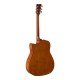 Yamaha FG Series FGX800C Acoustic Electric Guitar - Sand Burst