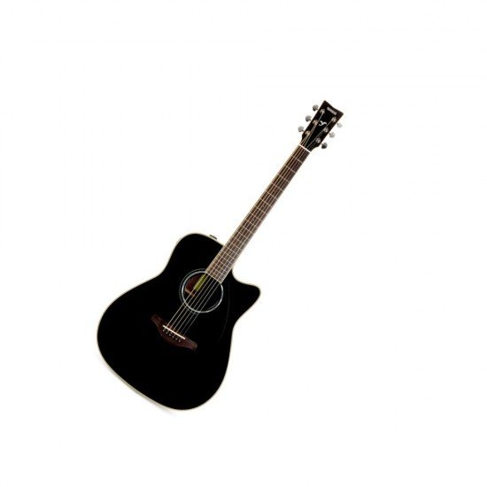 Yamaha FGX830C Dreadnought Cutaway Acoustic-electric Guitar - Black Yamaha FGX830C Dreadnought Cutaway Acoustic-electric Guitar - Black