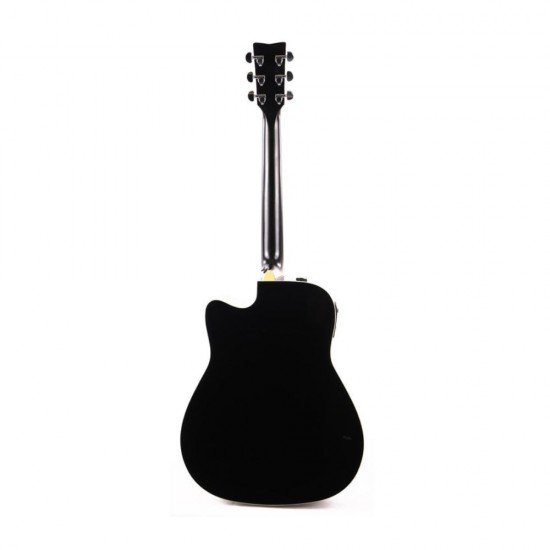 Yamaha FGX830C Dreadnought Cutaway Acoustic-electric Guitar - Black Yamaha FGX830C Dreadnought Cutaway Acoustic-electric Guitar - Black