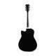 Yamaha FGX830C Dreadnought Cutaway Acoustic-electric Guitar - Black Yamaha FGX830C Dreadnought Cutaway Acoustic-electric Guitar - Black